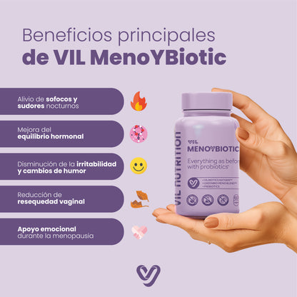 VIL MenoYBiotic | Bienestar Femenino Durante la Menopausia