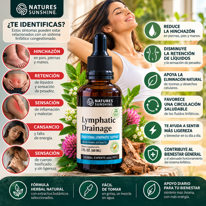 Drenaje Linfático en Gotas Nature's Sunshine 60 ml