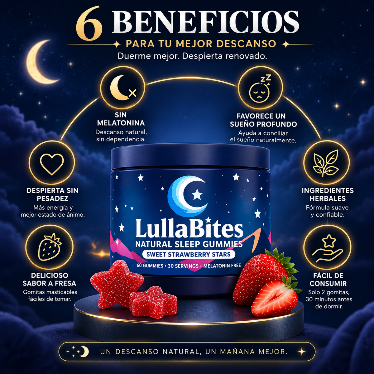 Lullabites | Gomitas para Dormir