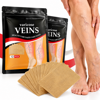 Parches para el cuidado de las piernas, várices y arañitas vasculares x 12 unidades | Aplicación Tópica Práctica