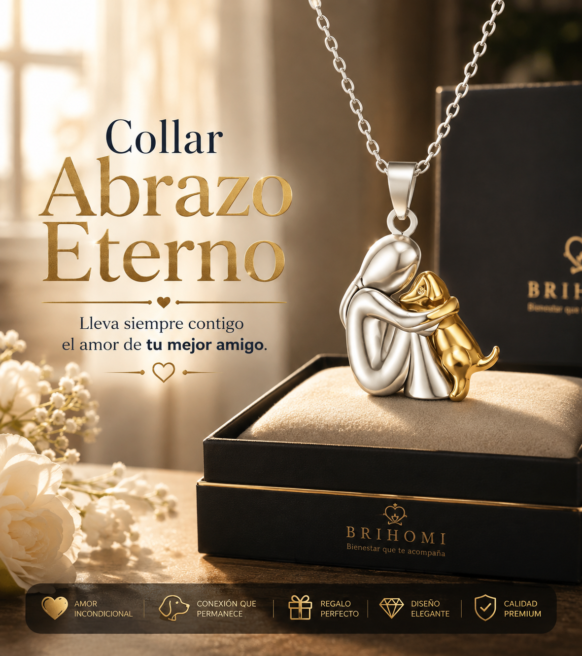 Collar Abrazo Eterno – Mascota Perro