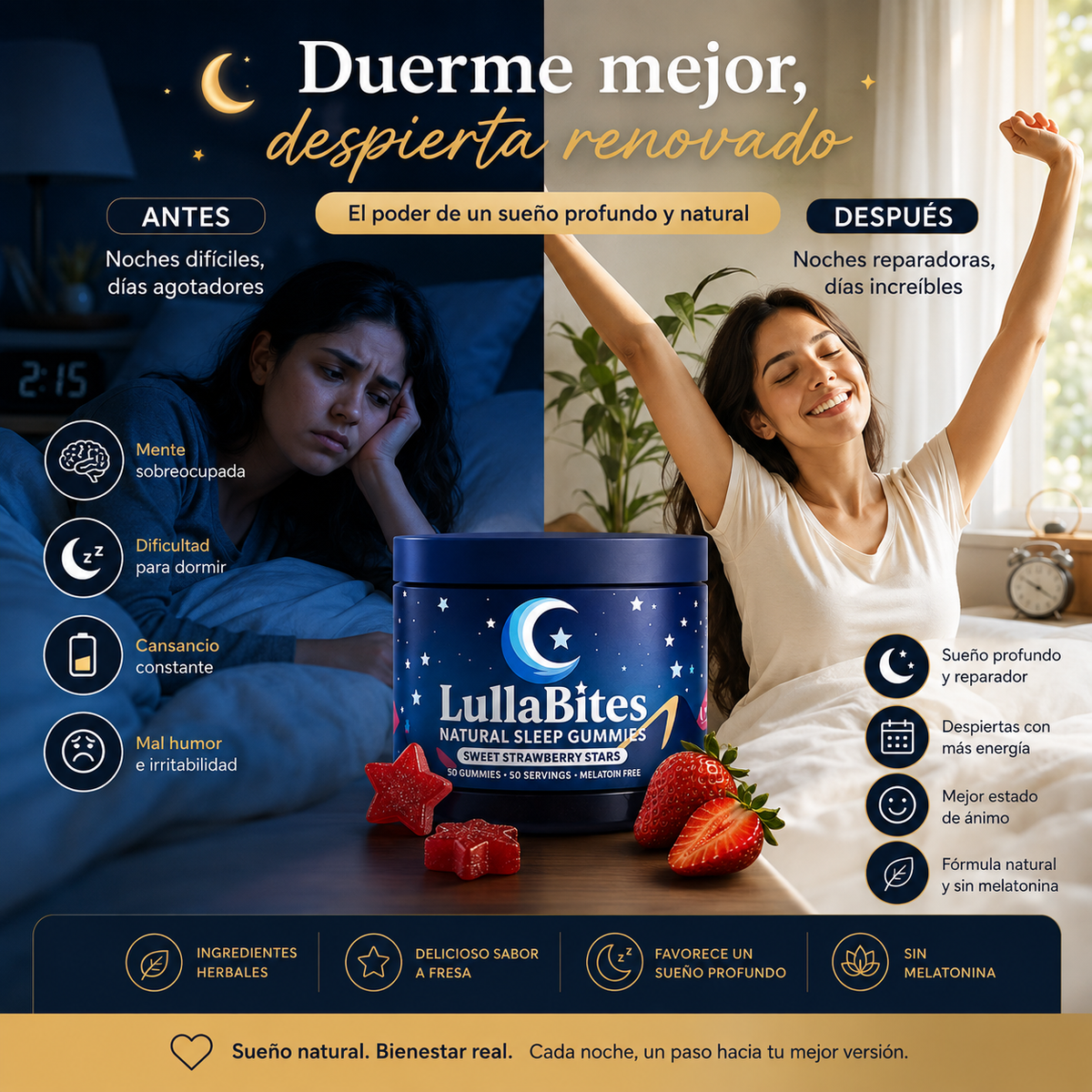 Lullabites | Gomitas para Dormir